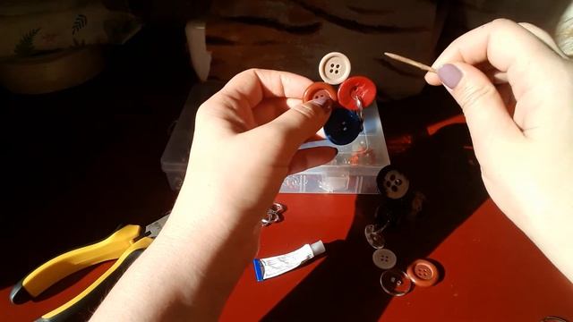 Кулон из пуговиц своими руками, handmade, тренд 2020 своими руками, рукоделие
