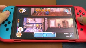 NEIGHBOURS BACK FROM HELL OLED Nintendo Switch Gameplay | 4K Video