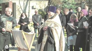 Освящение креста Храма-Часовни во имя иконы Божией Матери «Державная»