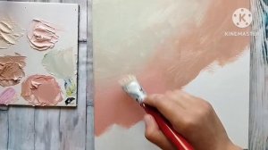 Картина с объёмными цветами из текстурной пастой, интерьерная рельефная картина своими руками легко