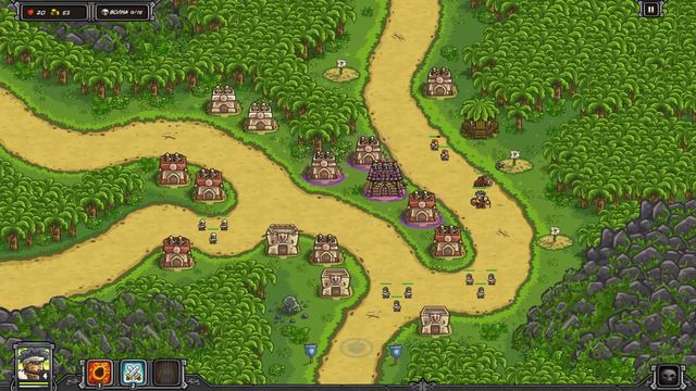 Kingdom Rush 2 (7 й уровень) смотреть онлайн