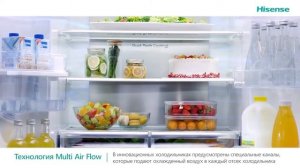 Новинка! Многокамерный холодильник Hisense RQ563N4GB1