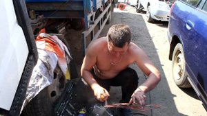 Замена прокладки ГБЦ на BAW Fenix. Двигатель CA4DC2.