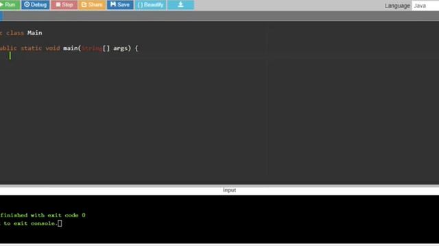 methods in java with example program