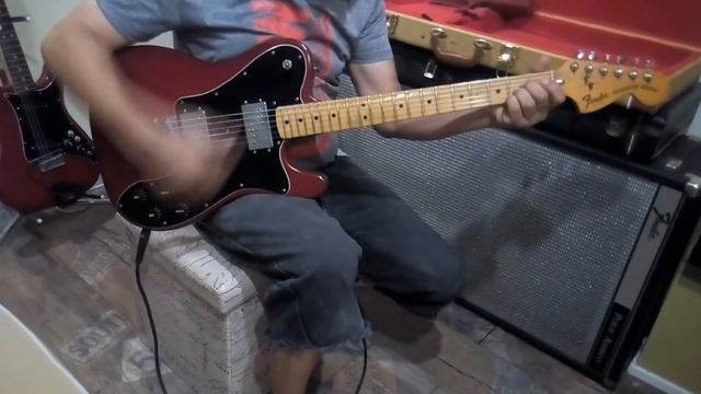 FENDER TELECASTER 72 DELUXE , made in USA 1977 смотреть онлайн