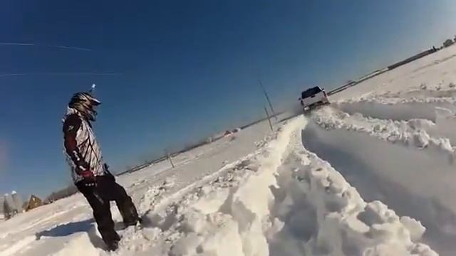 Классные приспособления для езды по снегу. - смотреть видео онлайн от ...