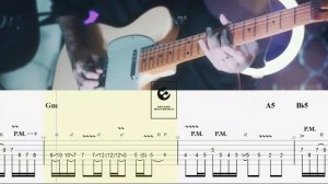 TXT - Growing Pain (Symon Cover) Short Guitar TABS