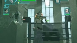 Прохождение The Matrix Path of Neo Часть 11 (Перестрелка в холле)