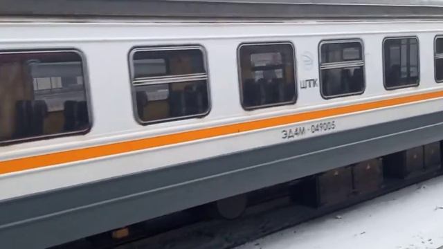 Электропоезд «ЭД4М-0490» ЦППК сообщением «Солнечная» - «Москва-Киевская», платформа «Матвеевская» смотреть онлайн