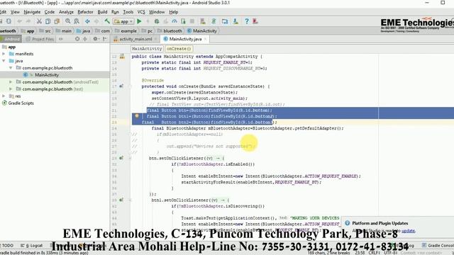 How To ON OFF Bluetooth In Android - Android Tutorial смотреть онлайн