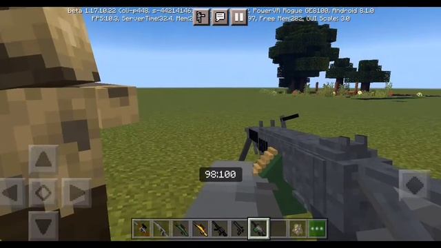 ? мод на 3D ОРУЖИЕ. майнкрафт пе! смотреть онлайн