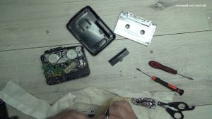 Обзор и ремонт кассетного плеера