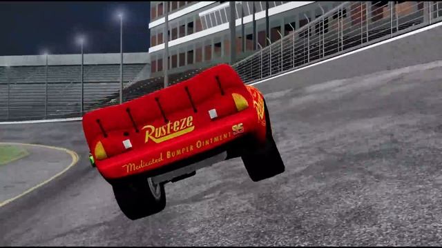 Lightning McQueen's Big Crash | Cars Movie Remake | Accurate Version | BeamNG.Drive Movie смотреть онлайн