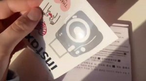 Unboxing instax mini 11 !?