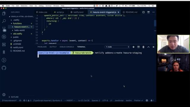 Building async serverless business logic for your GraphQL API with Hasura and @Netlify смотреть онлайн