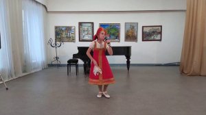 Смирнова Таисия. Русская народная песня "Я на горку шла"