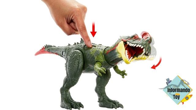 NUEVA REVELACIÓN JURASSIC WORLD DINO TRACKERS SINOTYRANNUS | Nuevos Dinosaurios de Mattel смотреть онлайн