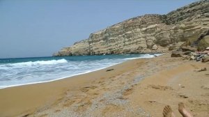 Red Beach   Matala, South Crete