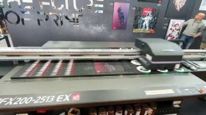 Mimaki JFX200-2513 EX на выставке Fespa