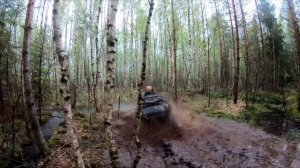 Квадроциклы тонут в болоте/самые тяжелые маршруты синявино