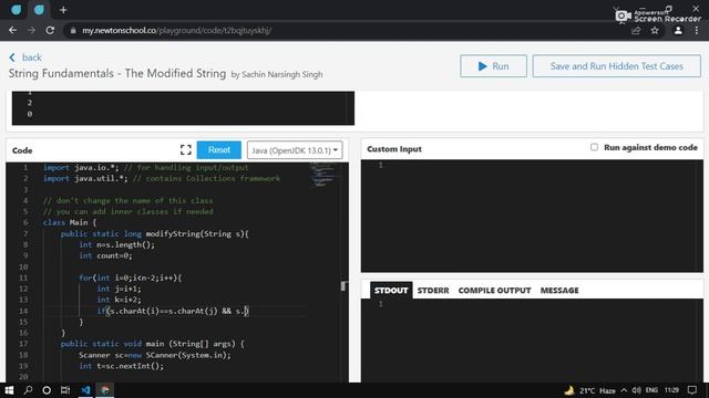String Challenge смотреть онлайн