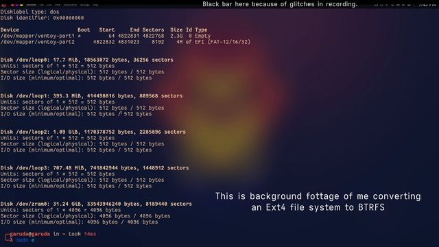 BTRFS v EXT4 v ZFS | BTRFS overview