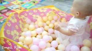 Бассейн с шариками. Развивающие игрушки для детей/Pool with balls. Educational toys for children