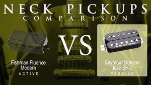 Fishman FLUENCE MODERN vs Seymour Duncan JAZZ SH-2 - Neck Pickup Guitar Tone Comparison Demo