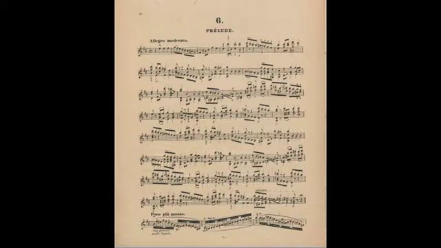 Wieniawski Caprice Op.10/6  Prélude смотреть онлайн