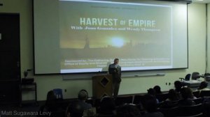 Harvest of Empire at Montgomery College in Rockville, Maryland