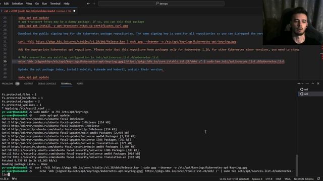 Устанавливаем Kubernetes при помощи Kubeadm