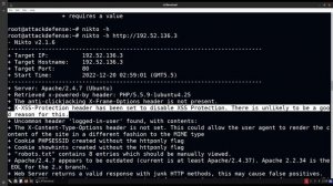 17. Web Server Scanning with Nikto