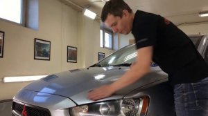 Очистка автомобиля абразивной глиной