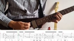 How to play solo Tito&Tarantula-After Dark |Solo After Dark Guitar Lesson with TAB (+slow version)