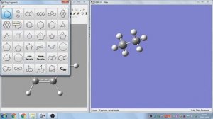 How to Draw the structure in Gaussian 09 software