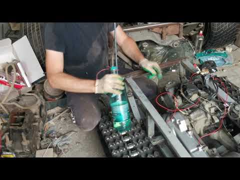 Гусеничный вездеход из китайского скутера 5. Первый выезд. смотреть онлайн