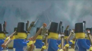 LEGO ALAMO STOP MOTION BATTLE
