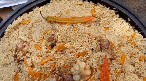 Узбекский плов из риса Басмати