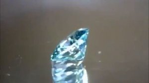 Голубой муассанит