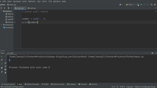 Python pow( ) method #python  #pythonforbeginners