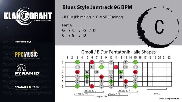 Blues by Nico - Gm 96 BPM смотреть онлайн