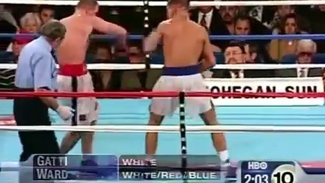 Ward vs Gatti rounds 9 and 10 fight 2002 смотреть онлайн