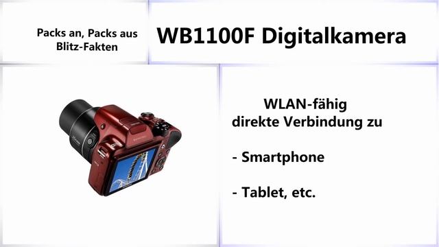 Samsung WB1100F Digitalkamera in der Schnellübersicht (Blitz Fakten) смотреть онлайн