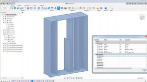 Проектирование шкафа-купе в Fusion 360 часть 1.