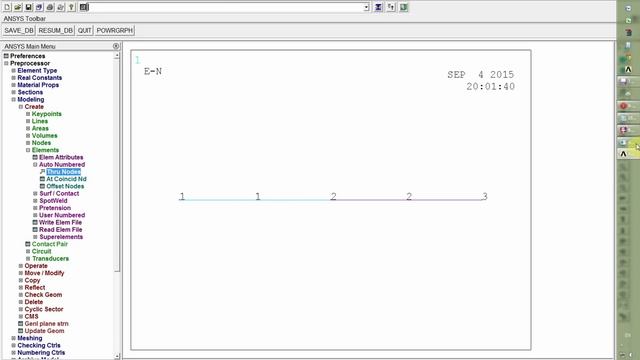 ANSYS Сопротивление материалов. B-02 (растяжение/сжатие). смотреть онлайн
