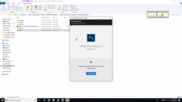 How to install Adobe Photoshop Cc 2019 / all versions of photoshop смотреть онлайн