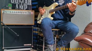 Dumble Steel String Singer style by D-TONE AMPS - Ibanez TS9 from 1981 - TMG Dover strat