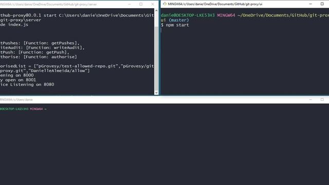 Inicializando o Git Proxy смотреть онлайн
