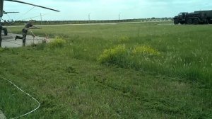 военная газонокосилка