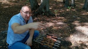 Шашлык из говядины в гранатовом соке. Готовим мясо на природе. Тренировка бицепса и трицепса.